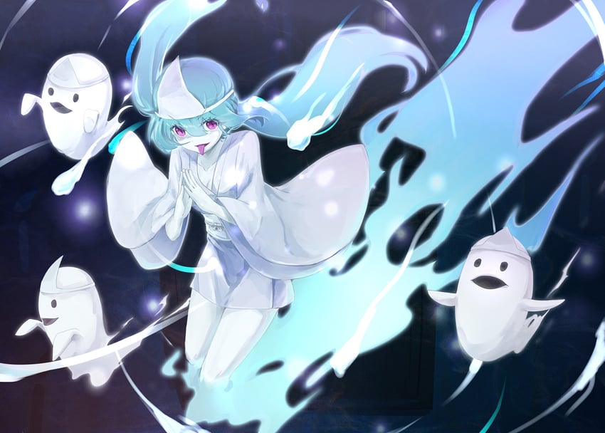 hatsune miku (vocaloid and 1 more) drawn by nejikyuu