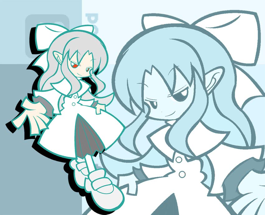 white len (tsukihime and 3 more) drawn by ikasui_(okakenn1224)