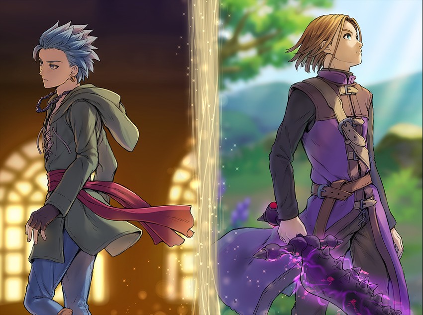 hero and camus (dragon quest and 1 more) drawn by mondi_hl