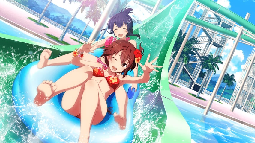 etou kanami and yanase mai (toji no miko and 1 more)