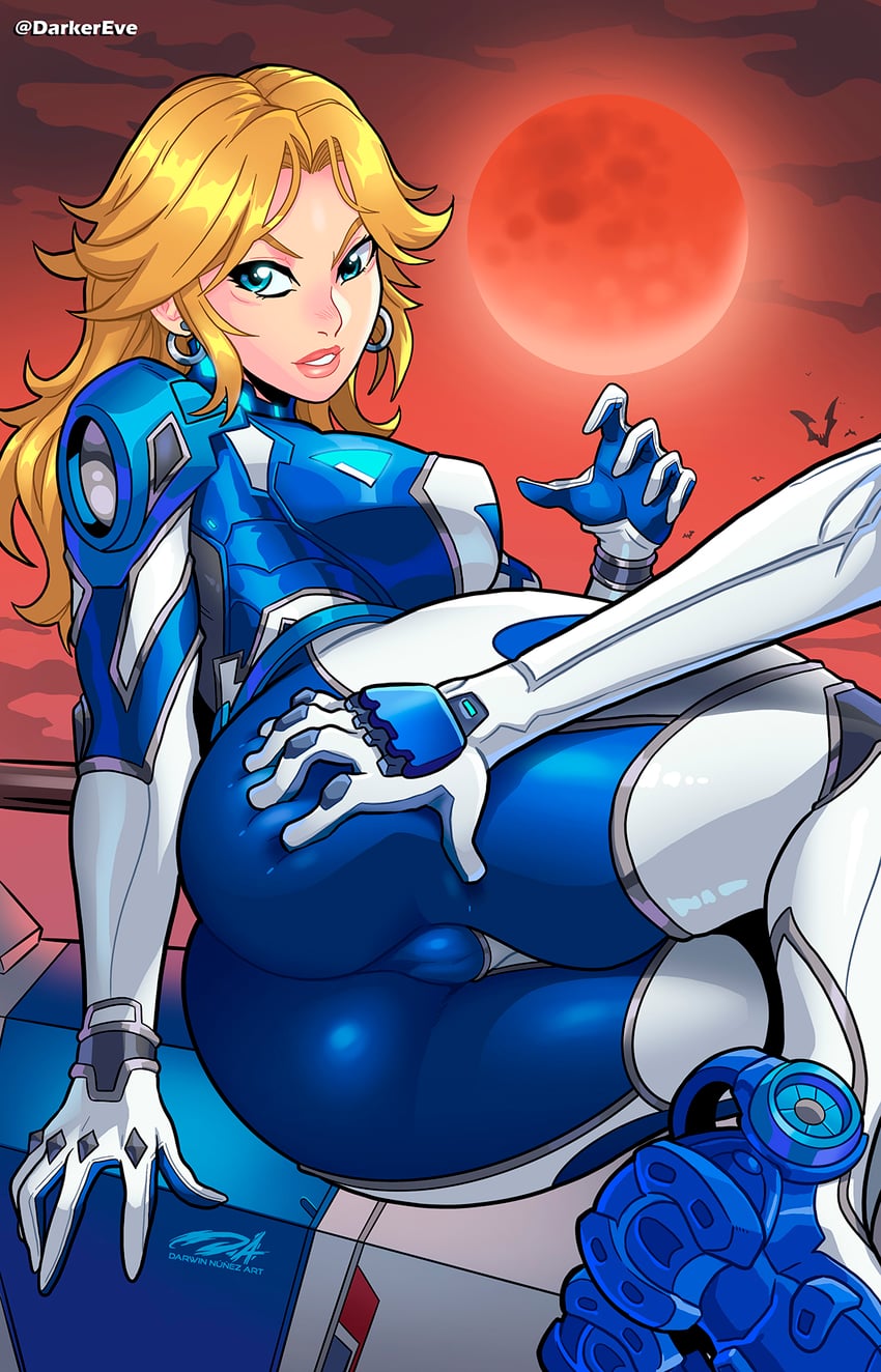 sue storm and reed richards (marvel and 2 more) drawn by darkereve