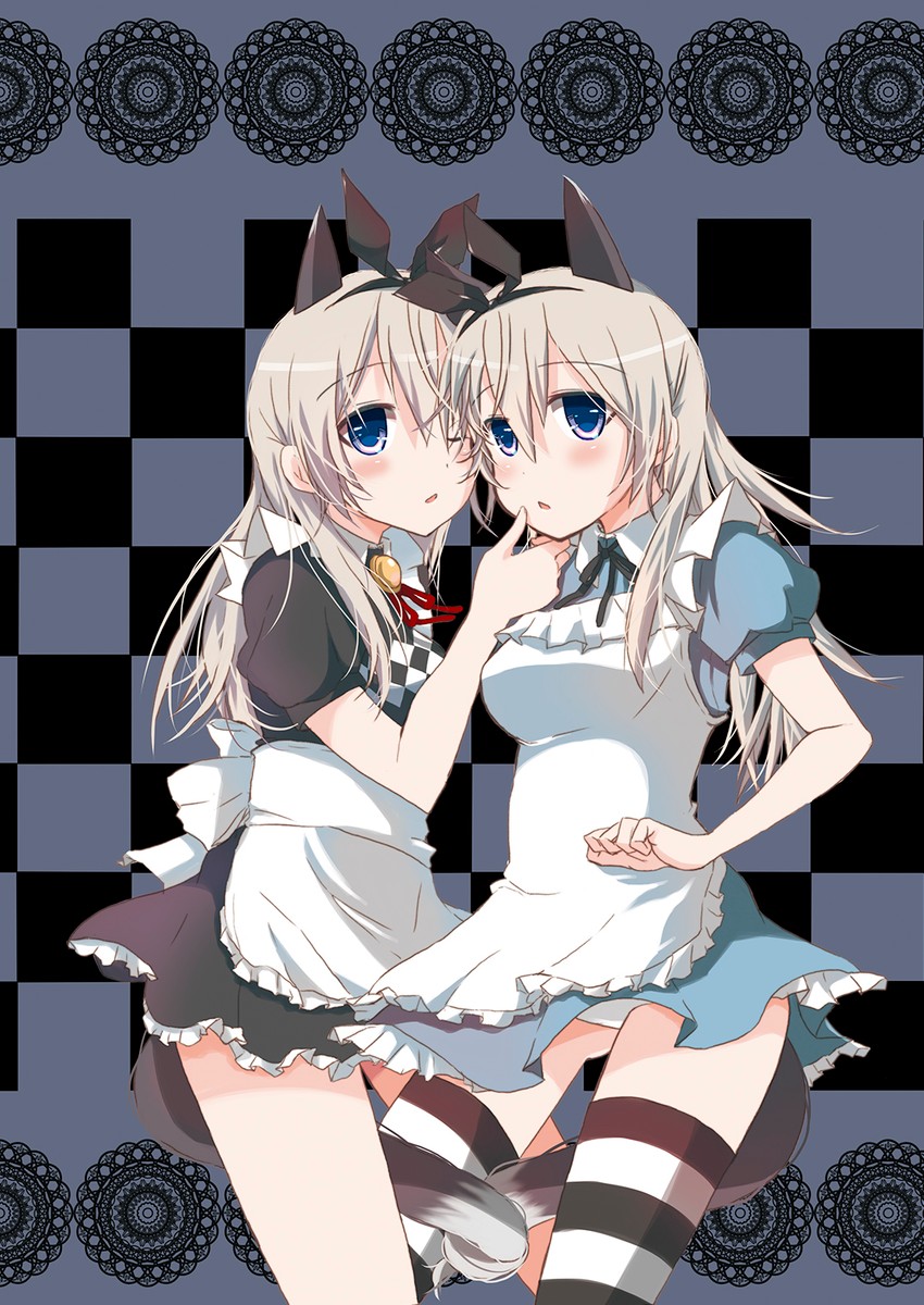 eila ilmatar juutilainen and alice (world witches series and 2 more) drawn by suomio