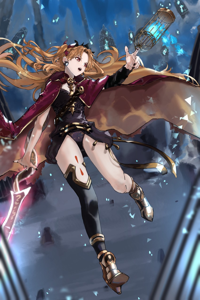 ereshkigal (fate and 1 more) drawn by neko_no_kedama
