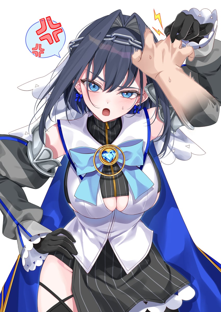 ouro kronii (hololive and 1 more) drawn by mogu_(au1127)