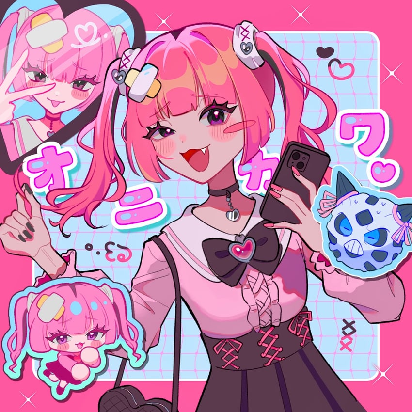 coral and glalie (pokemon and 1 more) drawn by 361_(kyuu_yagami)