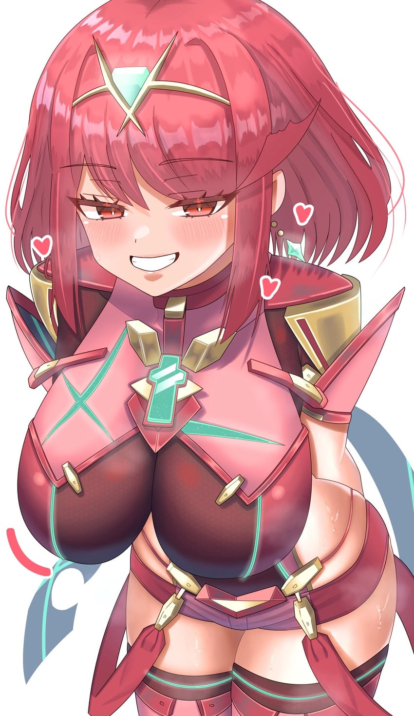 pyra (xenoblade chronicles and 1 more) drawn by meipasuye