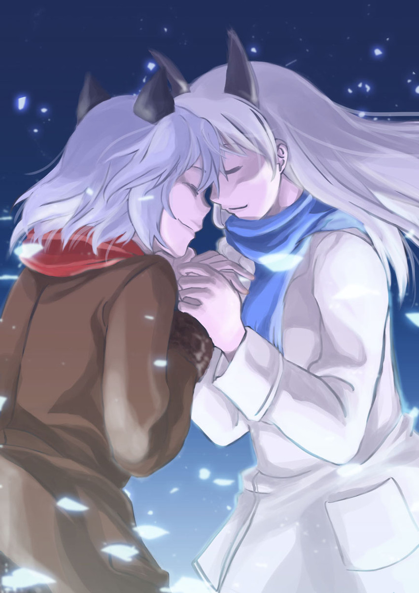 sanya v. litvyak and eila ilmatar juutilainen (world witches series and 1 more) drawn by inali
