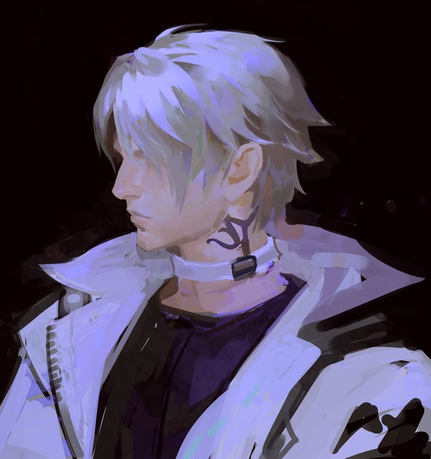thancred waters (final fantasy and 1 more) drawn by yuming_li
