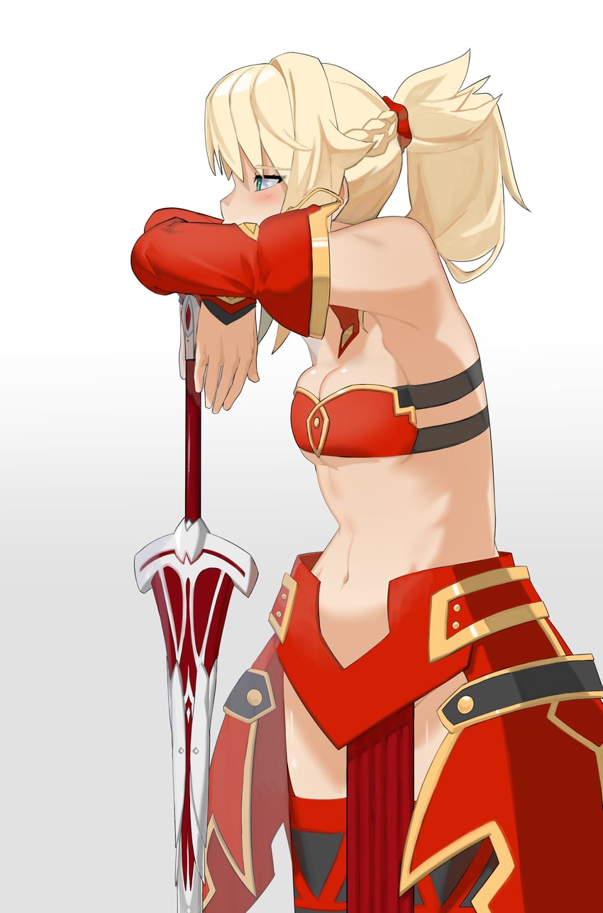 mordred (fate and 2 more) drawn by buffy_(risottosf)