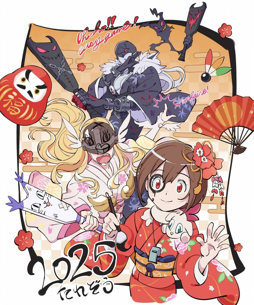 angewomon, yagami hikari, and ladydevimon (digimon and 1 more) drawn by futa_yuri_ryona