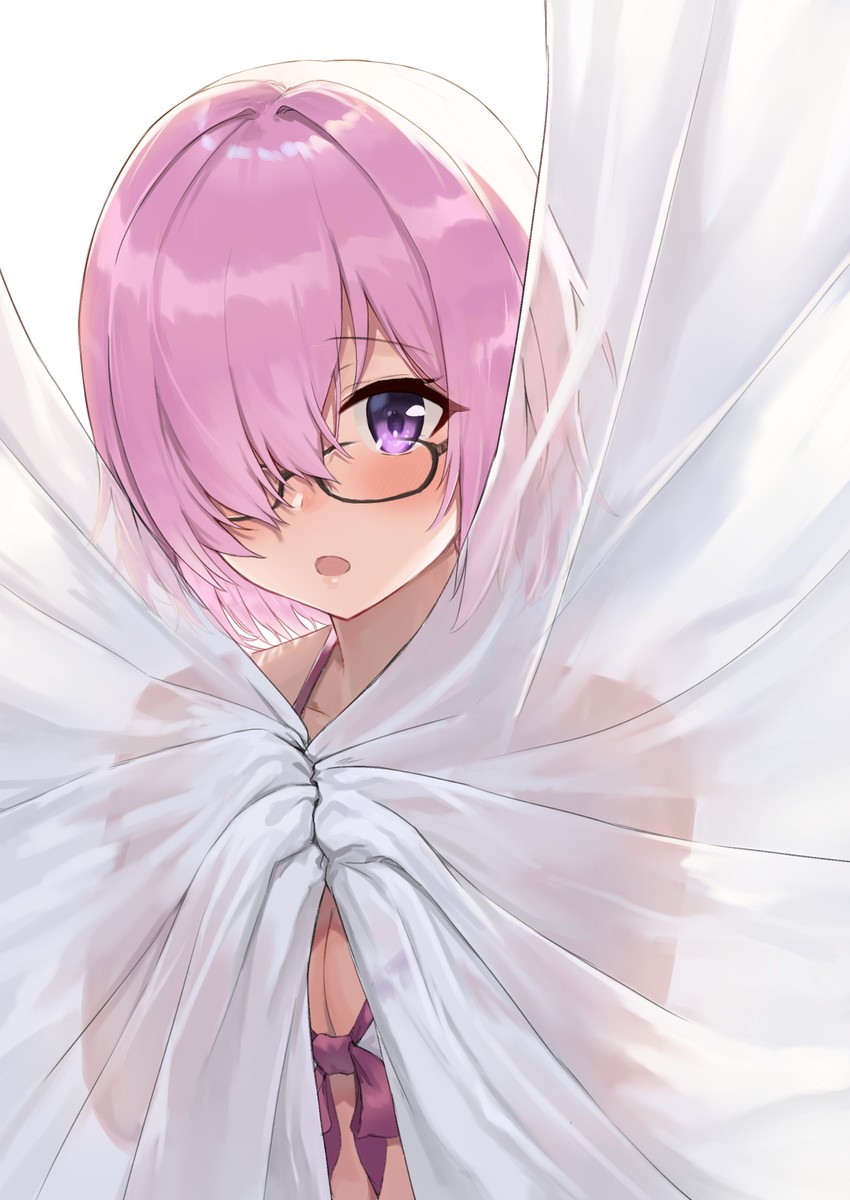 mash kyrielight (fate and 1 more) drawn by ayul_(ayulneri_92)