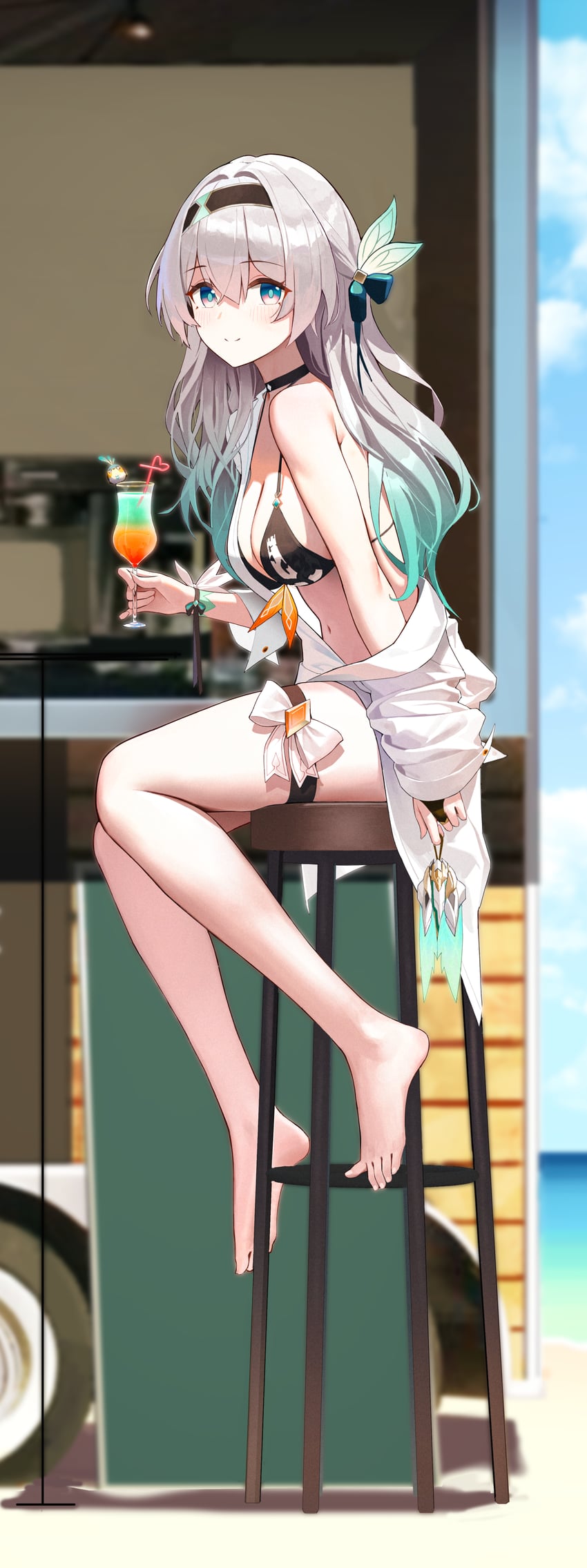 firefly (honkai and 1 more) drawn by yarn_(yarn_03)
