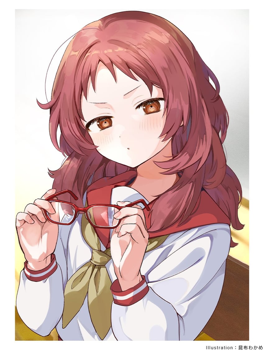 mie ai (sukinako ga megane wo wasureta) drawn by konbu_wakame