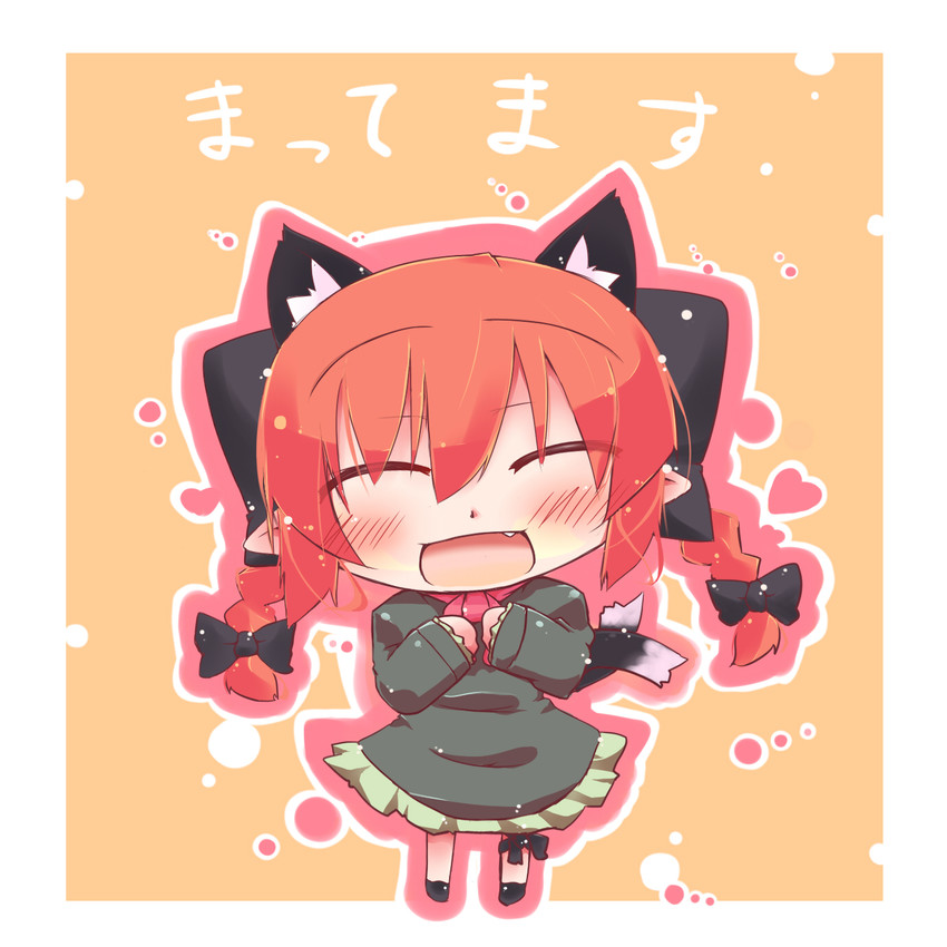 kaenbyou rin (touhou) drawn by hazuki_ruu