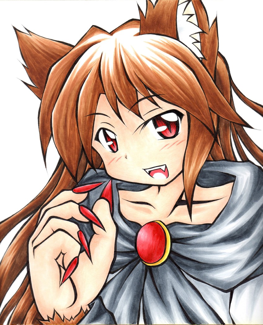 imaizumi kagerou (touhou) drawn by inte_(whitewolftail)