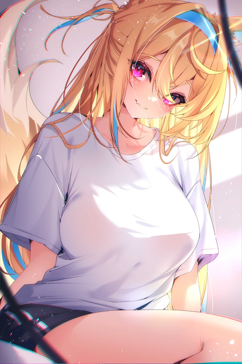 fuwawa abyssgard (hololive and 1 more) drawn by the0neulost