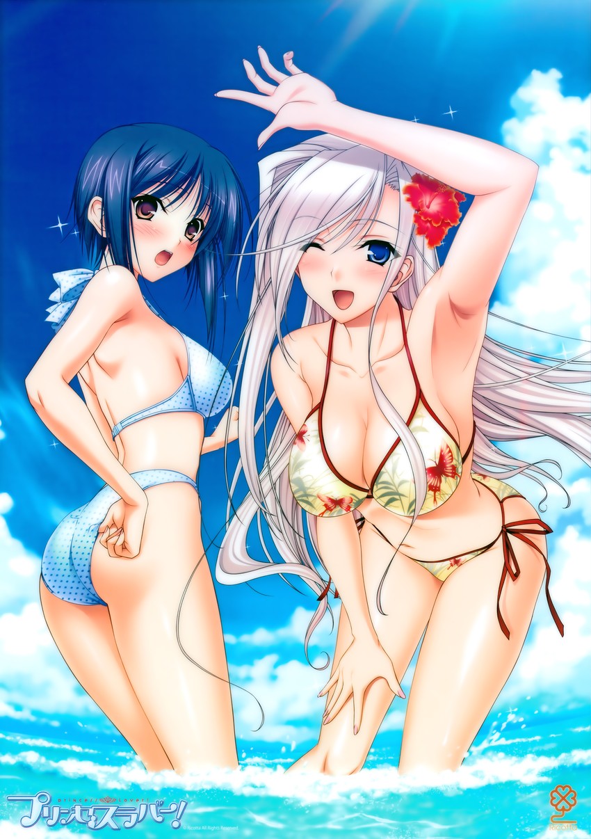 charlotte hazellink and fujikura yuu (princess lover) drawn by komori_kei