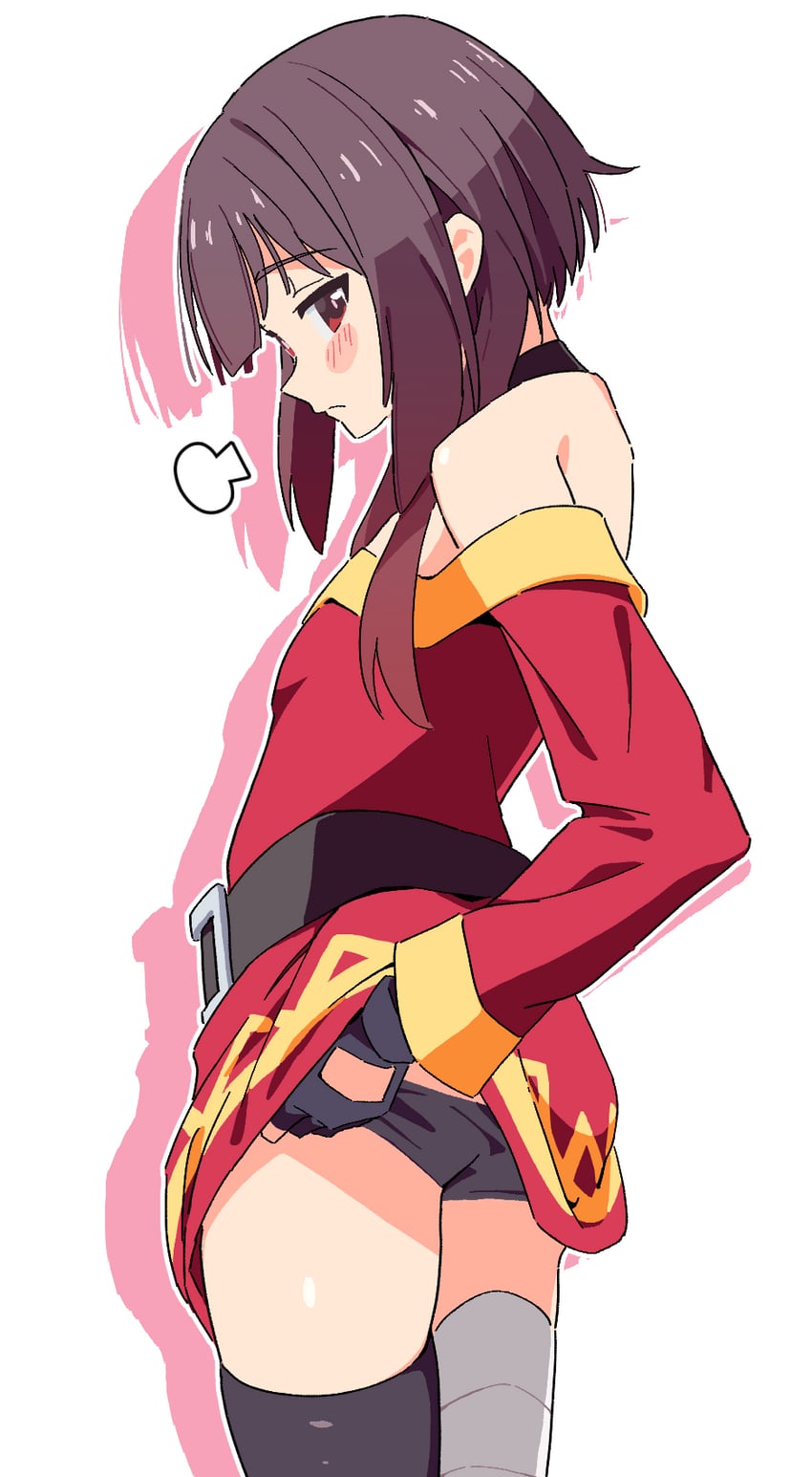 megumin (kono subarashii sekai ni shukufuku wo!) drawn by noyama_takenoko