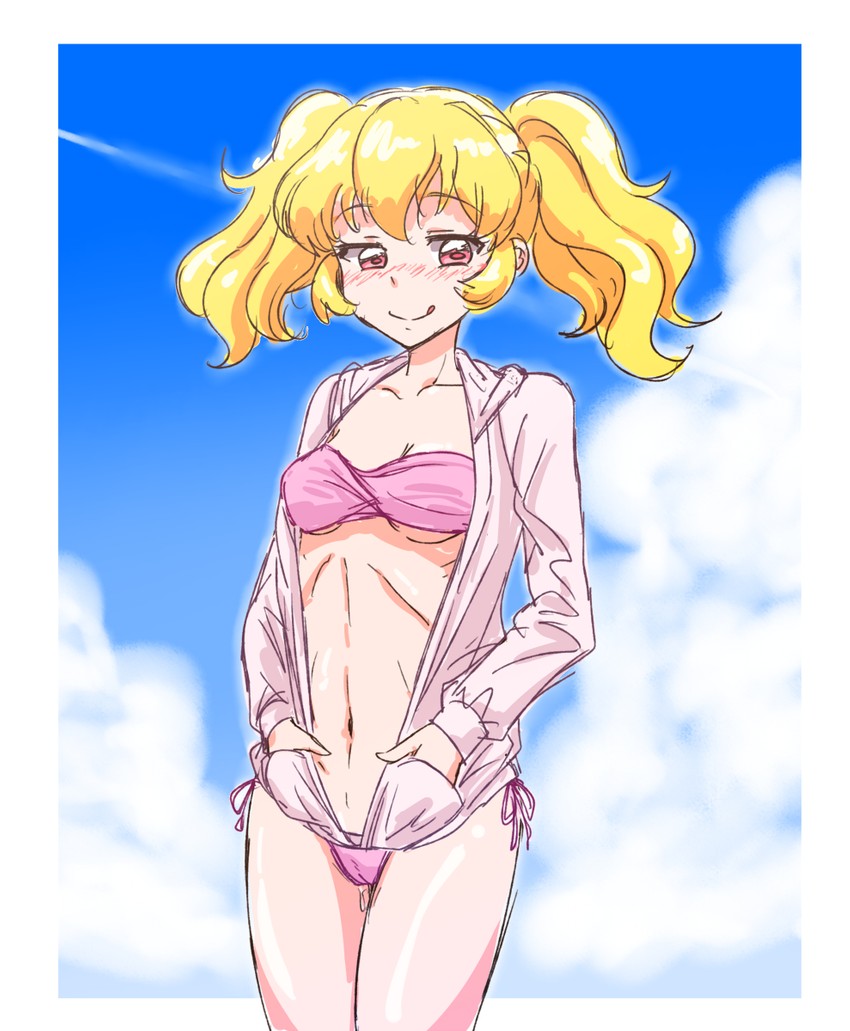 hoshimiya ichigo (aikatsu! and 1 more) drawn by kurorook