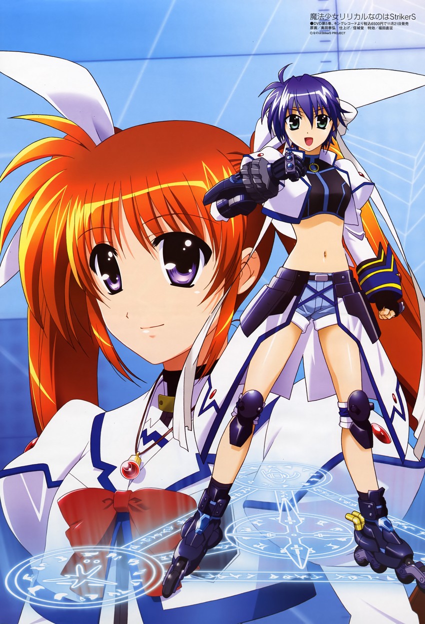 Takamachi Nanoha Raising Heart Subaru Nakajima Revolver Knuckle And Mach Caliber Lyrical Nanoha And 2 More Drawn By Okuda Yasuhiro Danbooru Takamachi Nanoha Raising Heart Subaru Nakajima Revolver Knuckle And Mach Caliber Lyrical Nanoha And 2 More Drawn By Okuda Yasuhiro Danbooru