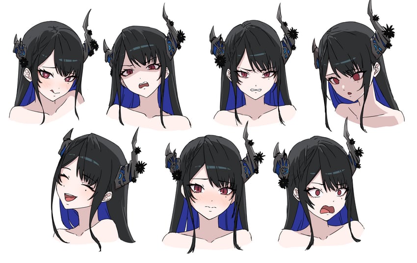nerissa ravencroft (hololive and 1 more) drawn by daydarion