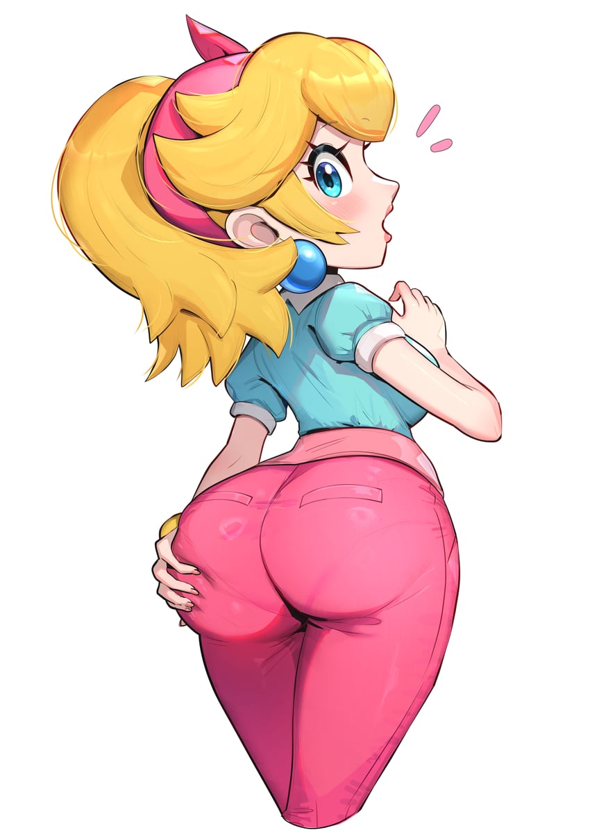 princess peach (mario and 2 more) drawn by gonzarez