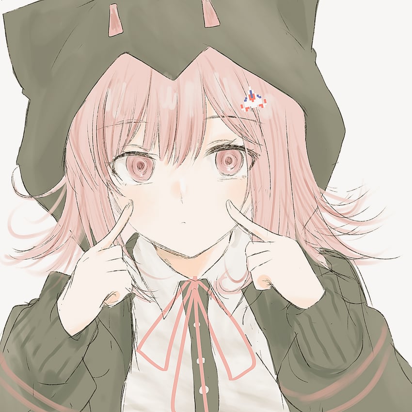 nanami chiaki (danganronpa and 2 more) drawn by misaya_(misaya125)