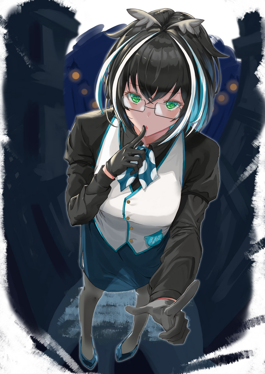 oura rukako (nanashi inc. and 1 more) drawn by sankyo_(821-scoville)