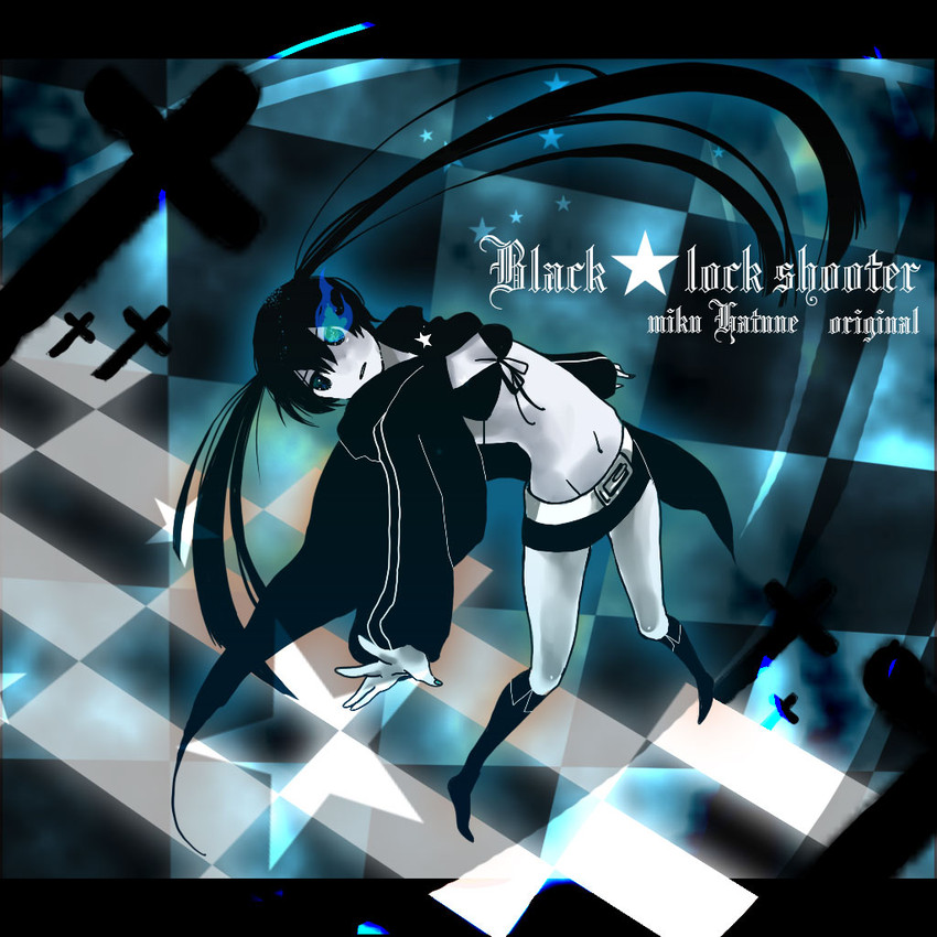 black rock shooter (black rock shooter) drawn by megu_(megu-milk)