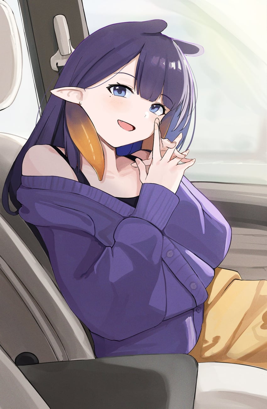ninomae ina'nis (hololive and 1 more) drawn by ku_roiko