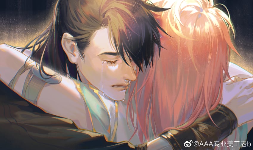 kong hongjun and li jinglong (tianbao fuyao lu) drawn by xitai