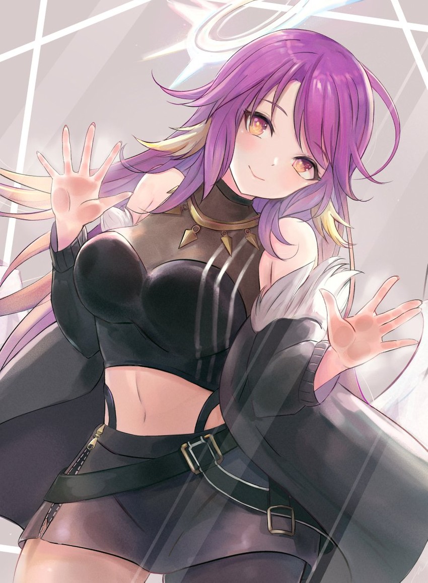 shishiro botan and jibril (hololive and 1 more) drawn by leonmandala