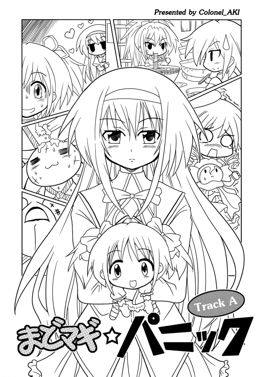 akemi homura, kaname madoka, miki sayaka, sakura kyoko, tomoe mami, and 3 more (mahou shoujo madoka magica) drawn by colonel_aki