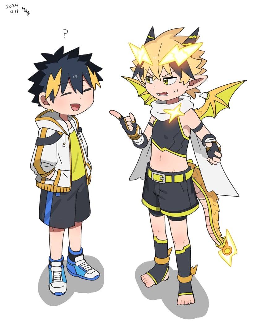 san-chan and nakamura yuto (original and 1 more) drawn by itoriyo