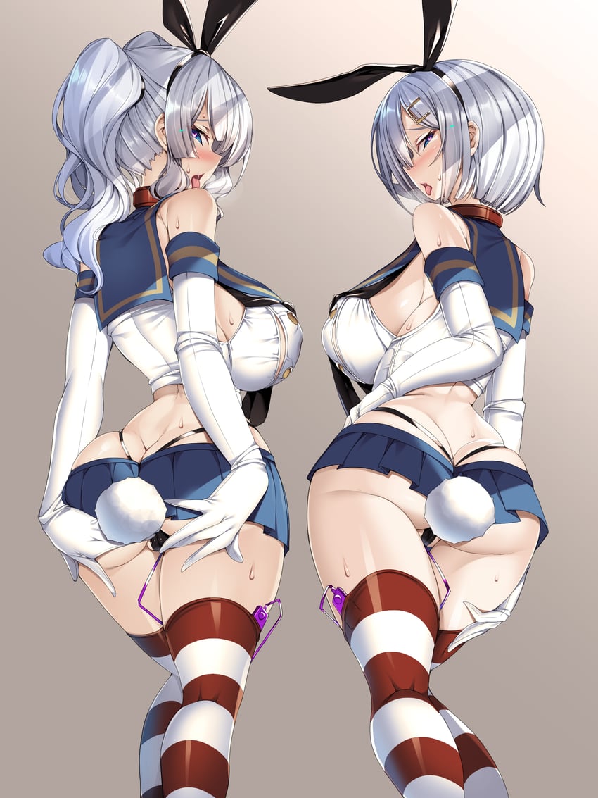 shimakaze, hamakaze, and kashima (kantai collection) drawn by torisan