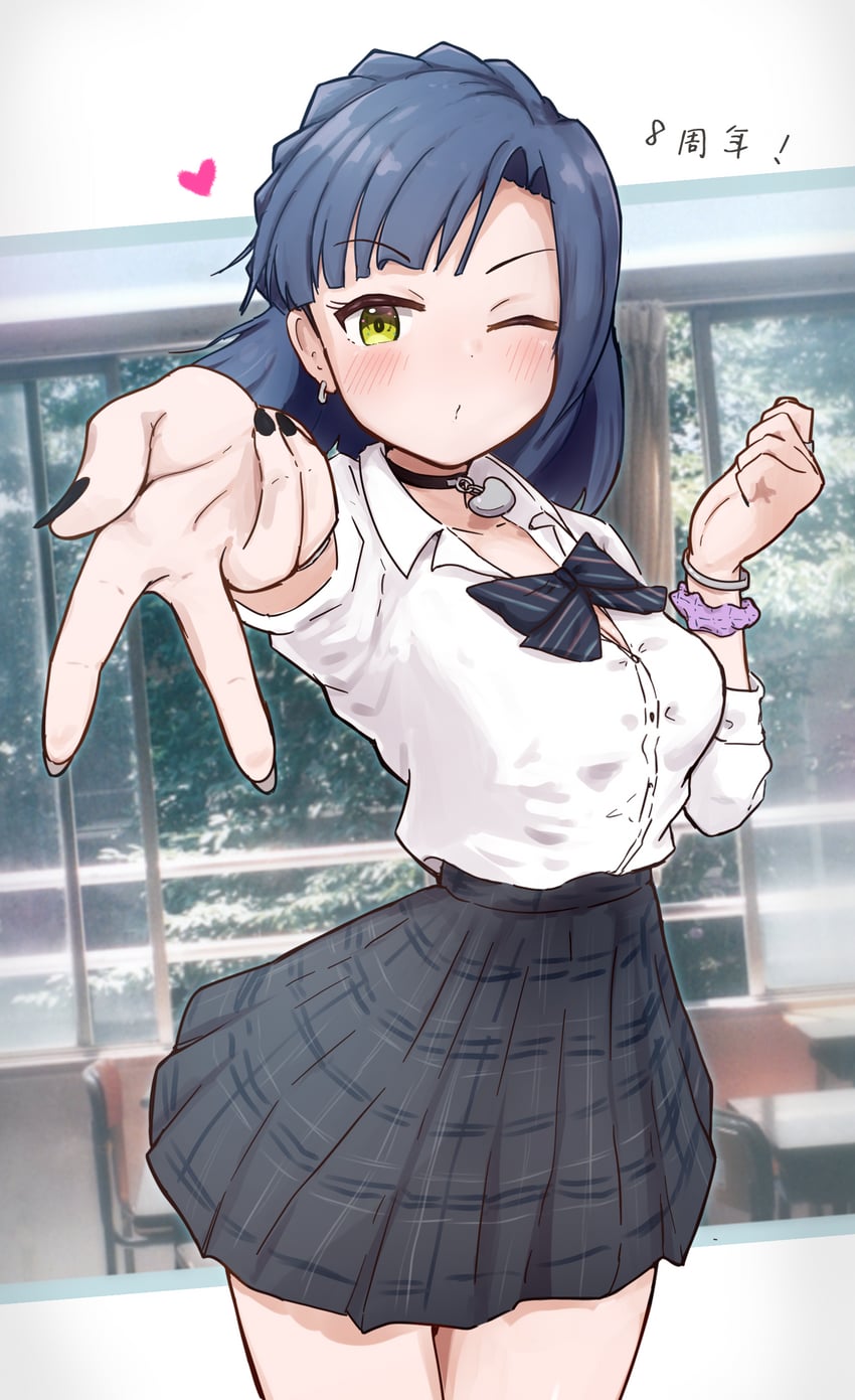 nanao yuriko (idolmaster and 2 more) drawn by kuragezakana
