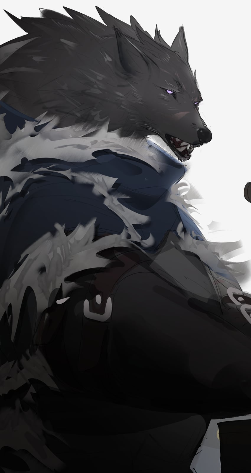 blaidd the half-wolf (elden ring) drawn by loss_kim