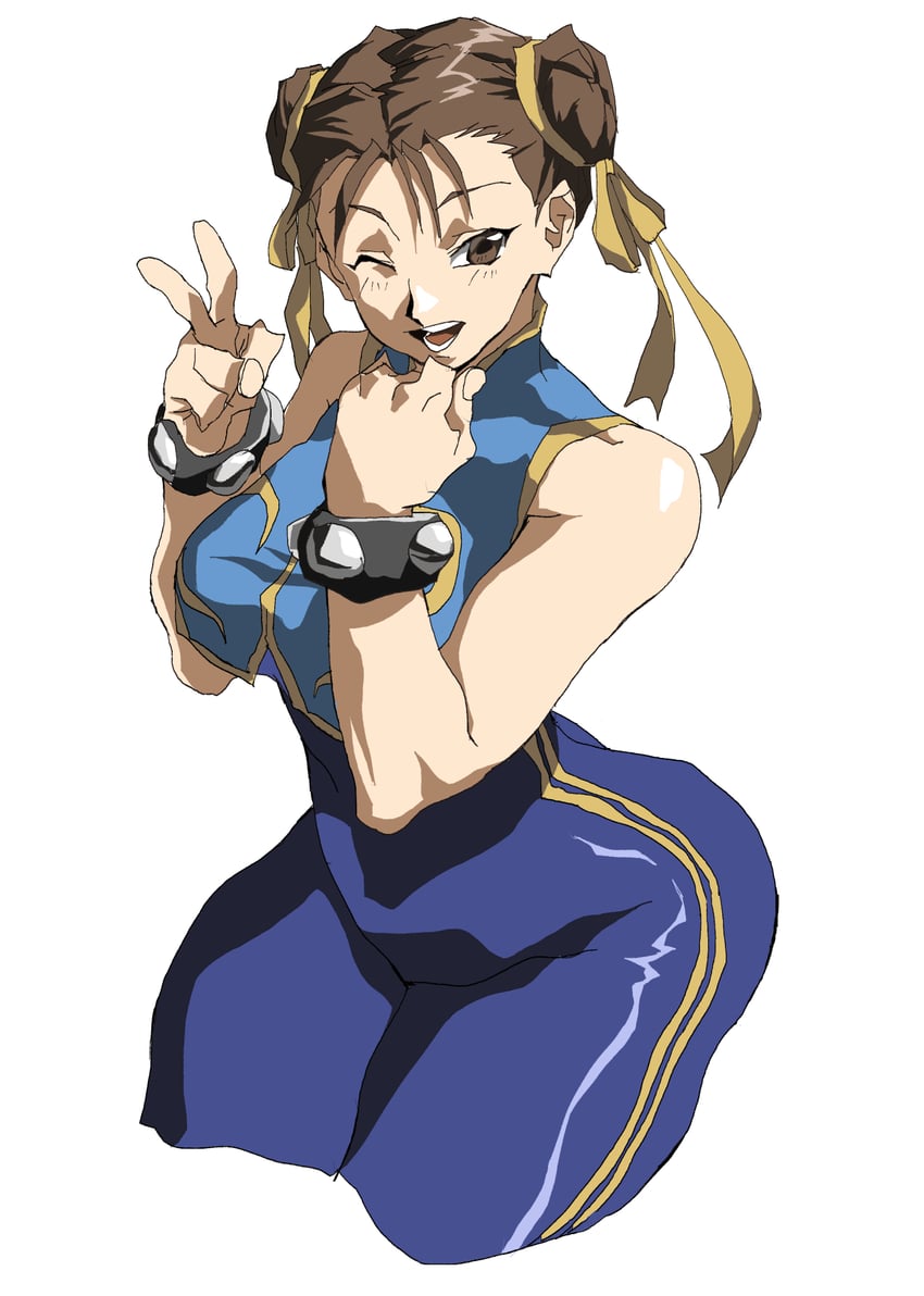 chun-li (street fighter and 1 more) drawn by shino_(2919)