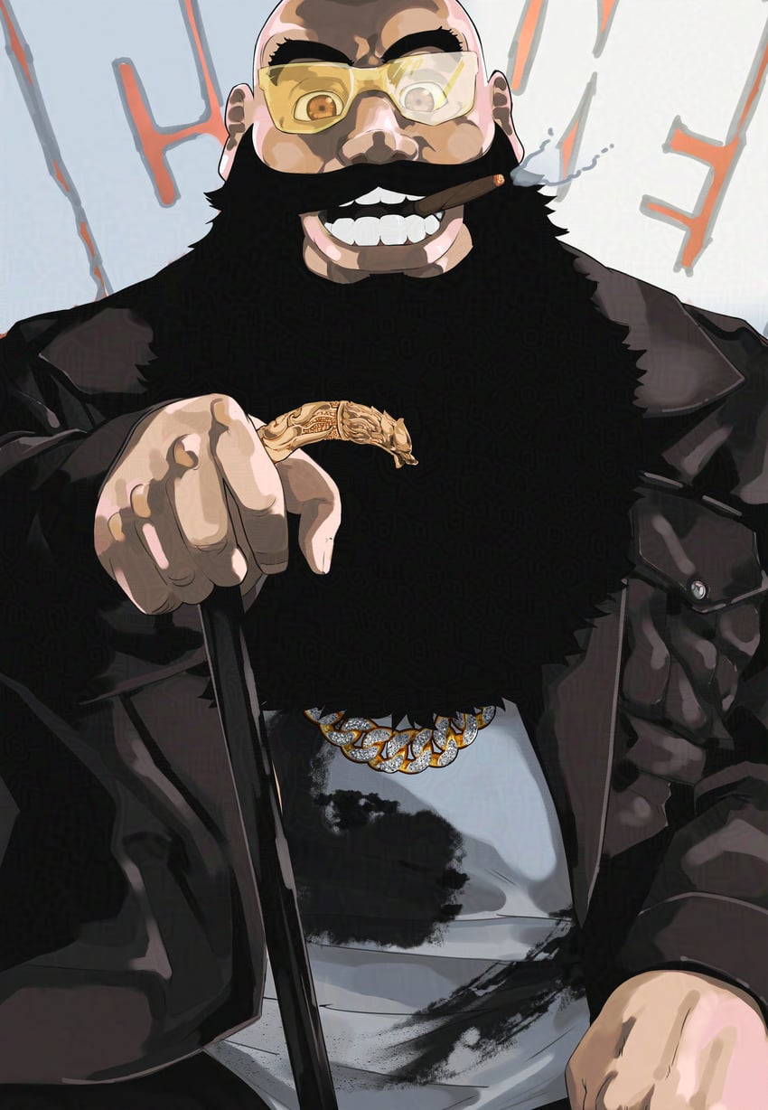hyousube ichibei (bleach and 1 more) drawn by dakaeya