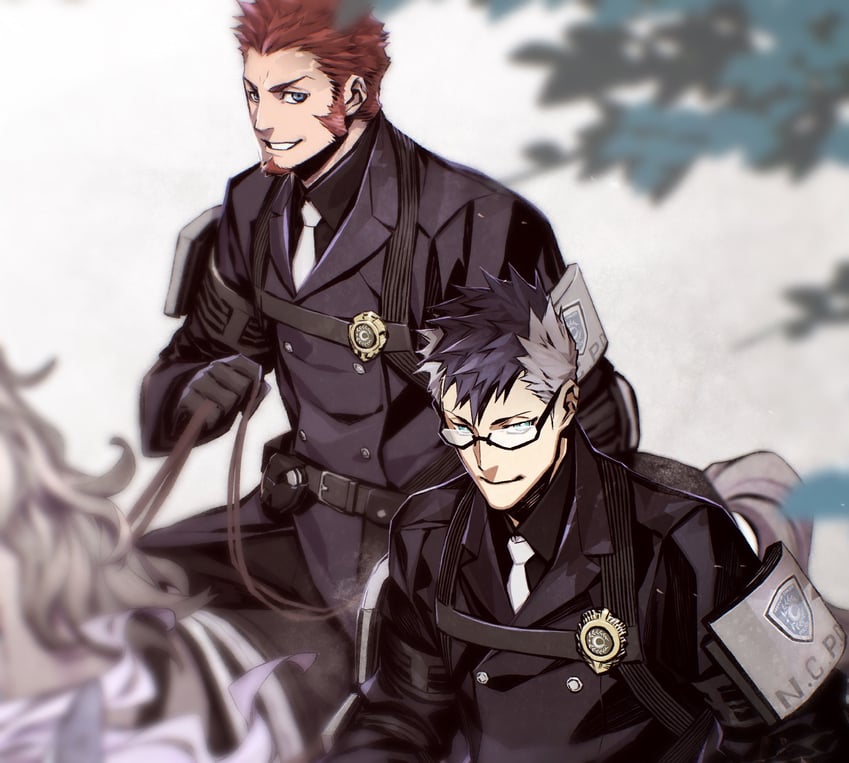 napoleon bonaparte and sigurd (fate and 1 more) drawn by miwa_shirow