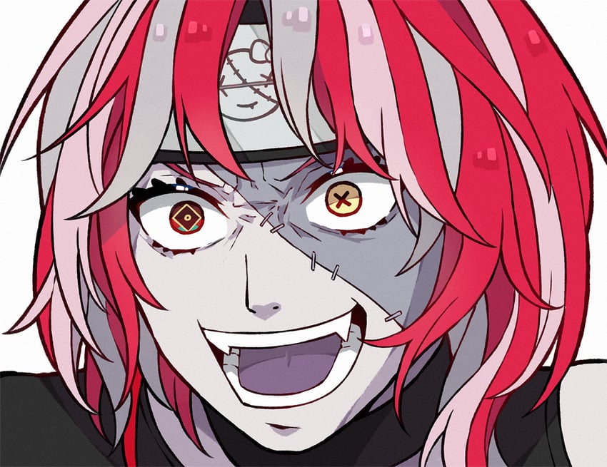 kureiji ollie (hololive and 2 more) drawn by kukie-nyan