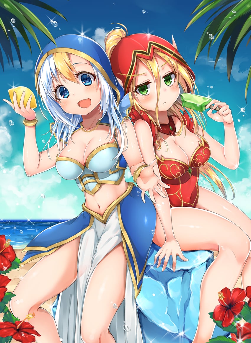 jaina proudmoore and valeera sanguinar (warcraft and 2 more) drawn by airmisuzu