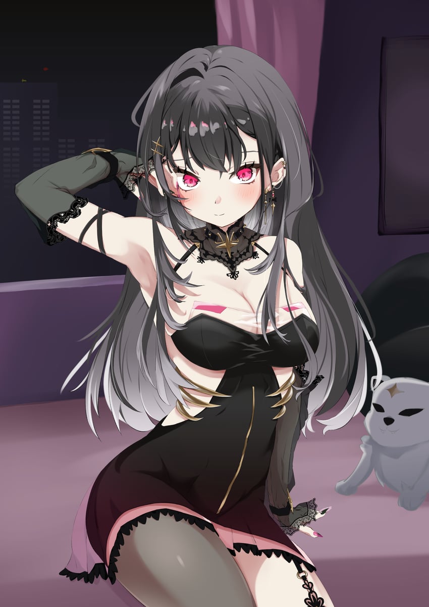 kuroha arya (vspo! and 1 more) drawn by ashinobu_panda