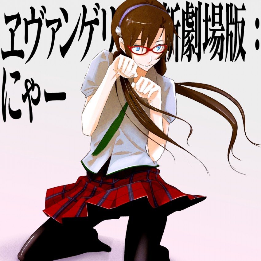 makinami mari illustrious (neon genesis evangelion and 2 more) drawn by gassun
