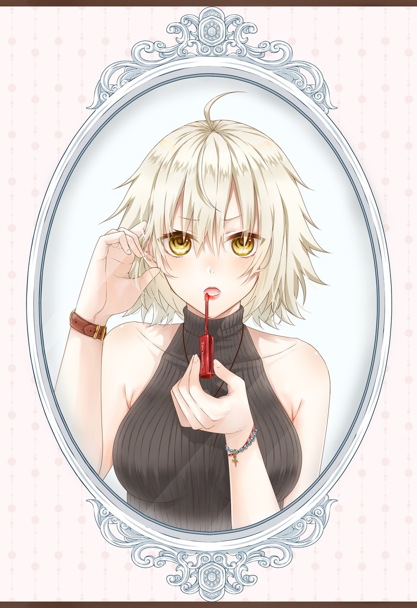 jeanne d'arc alter (fate and 1 more) drawn by rikaya010203