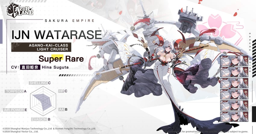 watarase (azur lane)