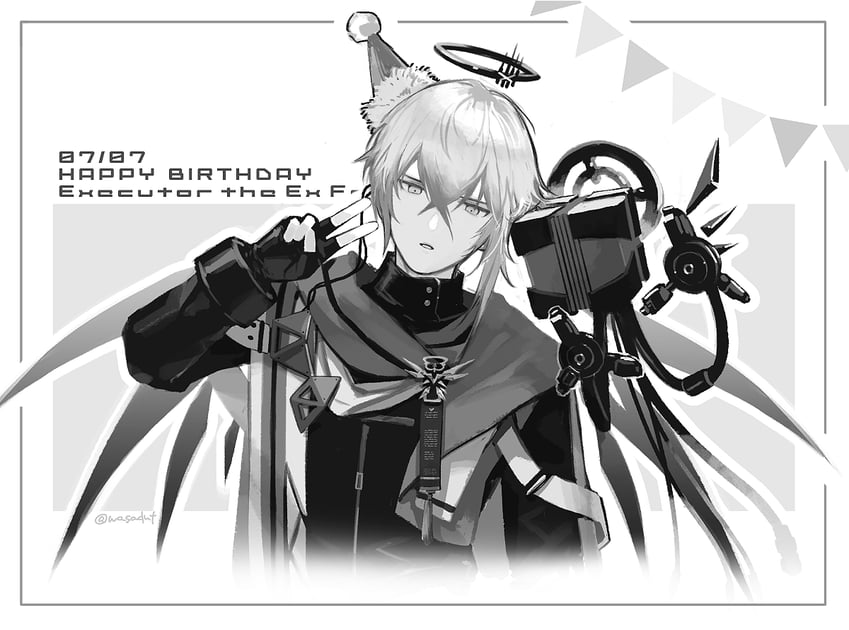executor and executor the ex foedere (arknights) drawn by wasadnt
