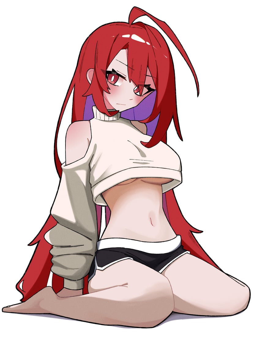 elizabeth rose bloodflame (hololive and 1 more) drawn by aeulos357