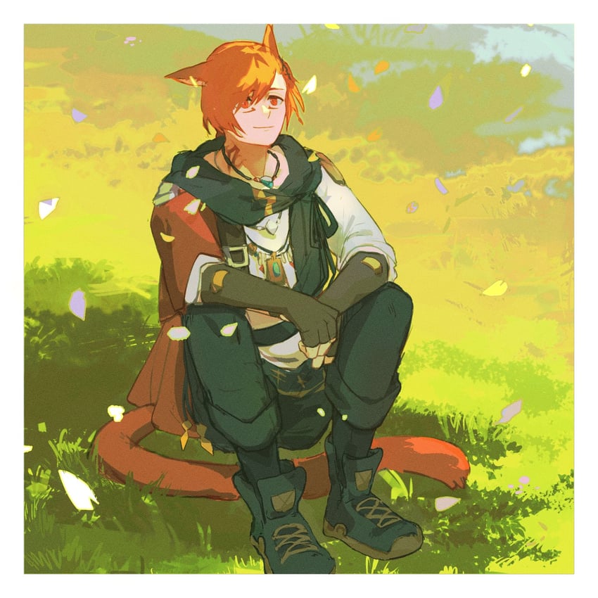 g'raha tia (final fantasy and 1 more) drawn by grbraku
