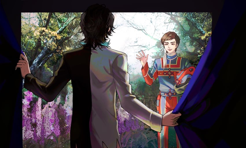 kirisaki and higashi koutarou (ultra series and 2 more) drawn by longye